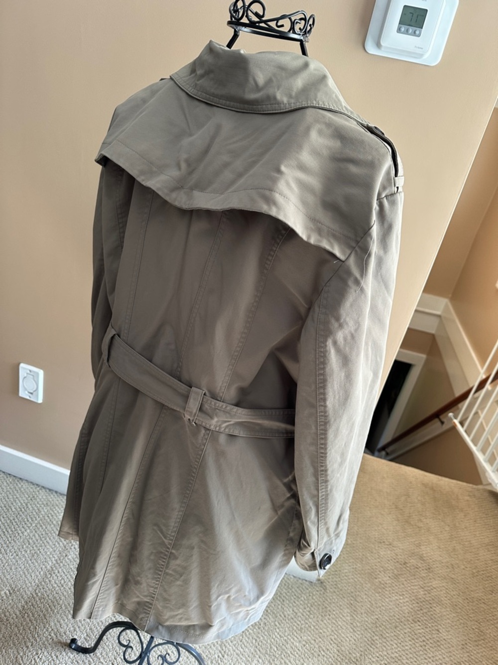 Apt. 9 Taupe Trench Coat with Belt
